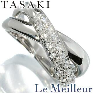 タサキ(TASAKI)のタサキ TASAKI デザインリング ダイヤモンド Pt900 11号 新品仕上げ(リング(指輪))