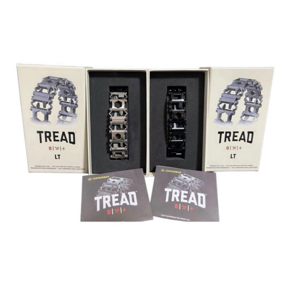 LEATHERMAN TREADレザーマン トレッド シルバー 摩訶不思議 箱付き LEATHERMAN TREADレザーマン トレッド シルバー 摩訶不思議 箱付き