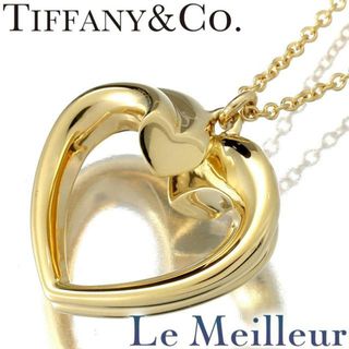 ティファニー(Tiffany & Co.)のティファニー パロマ・ピカソ オープンハート ネックレス  750 TIFFANY&Co.  中古 プレラブド 返品OK(ネックレス)