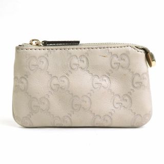 グッチ(Gucci)のグッチ GUCCI コインケース GG柄 レザー アイボリー ゴールド ユニセックス 233183 送料無料【中古】 r9544f(コインケース)