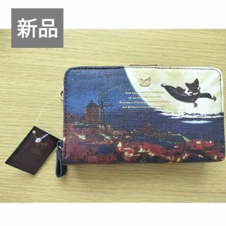 新品 べべダヤン ２つ折り財布  夜の散歩 ラウンドファスナー 匿名配送(財布)