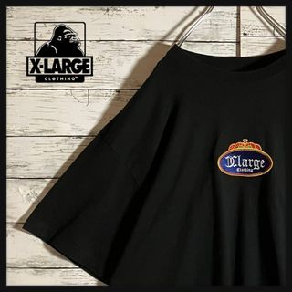 エクストララージ(XLARGE)の【希少】エクストララージ☆センター刺繍ロゴ　Tシャツ　人気サイズXL 入手困難(Tシャツ/カットソー(半袖/袖なし))