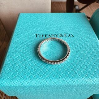 ティファニー(Tiffany & Co.)の◇ティファニー◇ソレスト フルエタニティ ダイヤ リング 2.4 8 PT950(リング(指輪))