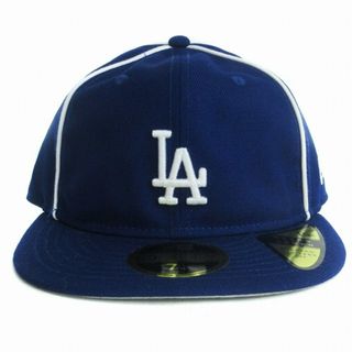 ニューエラー(NEW ERA)のニューエラ 美品 ベースボールキャップ LA ロサンゼルスドジャース 青 M (キャップ)