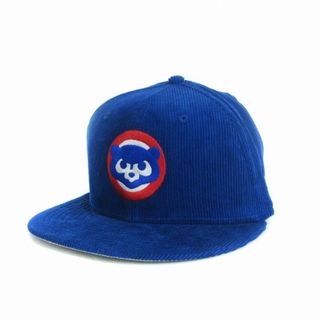 ニューエラー(NEW ERA)のニューエラ ベースボールキャップ シカゴ・カブス コーデュロイ 青 帽子(キャップ)