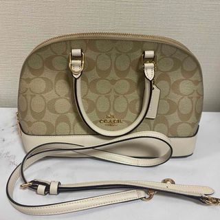 コーチ(COACH)のCOACH ミニ シエラ サッチェル シグネチャー 2WAY ショルダーバッグ(ショルダーバッグ)