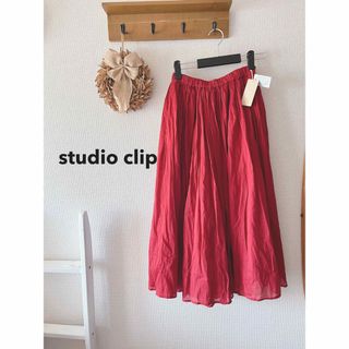 スタディオクリップ(STUDIO CLIP)の新品　スタジオクリップ　パンツ　studio clip ガウチョ　スカーチョ(カジュアルパンツ)