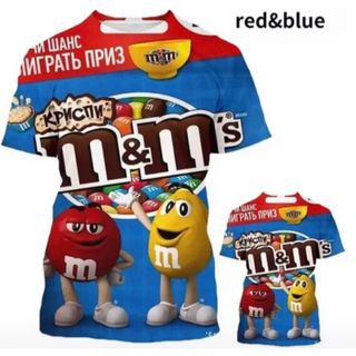 エムアンドエムアンドエムズ(m&m&m's)のエムアンドエムズTシャツ XLサイズ 新品未使用　エムアンドエムズグッズ(Tシャツ(半袖/袖なし))