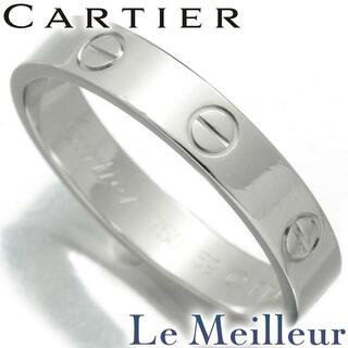 カルティエ(Cartier)のカルティエ Cartier ミニラブ MINI LOVE リング  750 18号 新品仕上げ(リング(指輪))