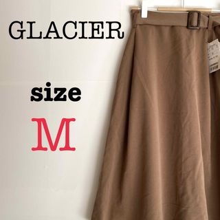 GLACIER - GLACIER グラシア【M】レディース　膝丈フレアスカート　美人スカート