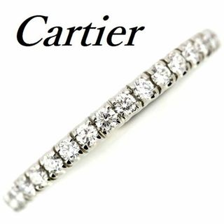 Cartier - エタンセル ドゥ カルティエ ウェディング ハーフエタニティー ダイヤモンド リング Pt950 ♯49 2.0mm