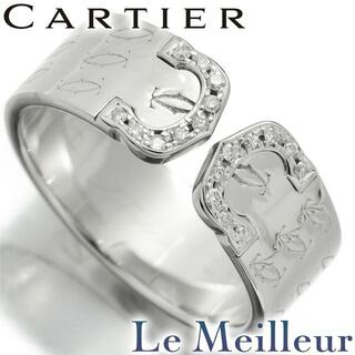 カルティエ(Cartier)のカルティエ シードゥ 2000年ホリデー限定リング 指輪 ダイヤモンド 750 18号 Cartier  中古 プレラブド 返品OK(リング(指輪))