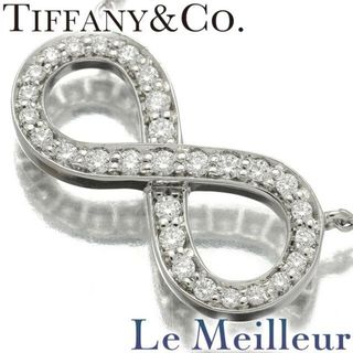 ティファニー(Tiffany & Co.)のティファニー インフィニティ ネックレス ダイヤモンド PT950 TIFFANY&Co.  中古 プレラブド 返品OK(ネックレス)