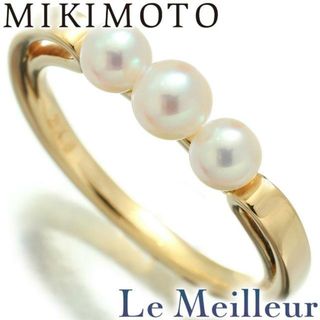 ミキモト(MIKIMOTO)のミキモト リング 指輪 PR-1476K アコヤ真珠 3.7~4.1mm K18 9号 MIKIMOTO  中古 プレラブド 返品OK(リング(指輪))