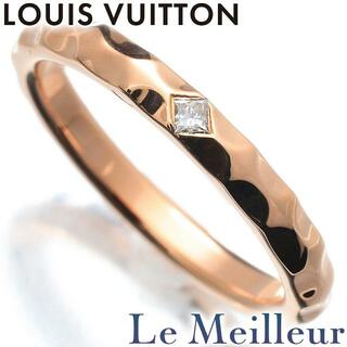 ルイヴィトン(LOUIS VUITTON)のルイ・ヴィトン  モノグラム・アンフィニ デザインリング 1P ダイヤモンド K18 11号 LOUIS VUITTON 新品仕上げ(リング(指輪))