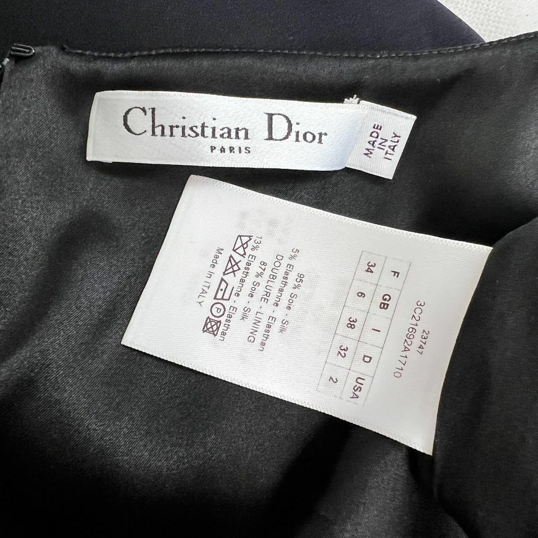 Christian Dior - ☆Christian Dior☆最新タグ☆極美品☆シルク Christian Dior - ☆Christian Dior☆最新タグ☆極美品☆シルク