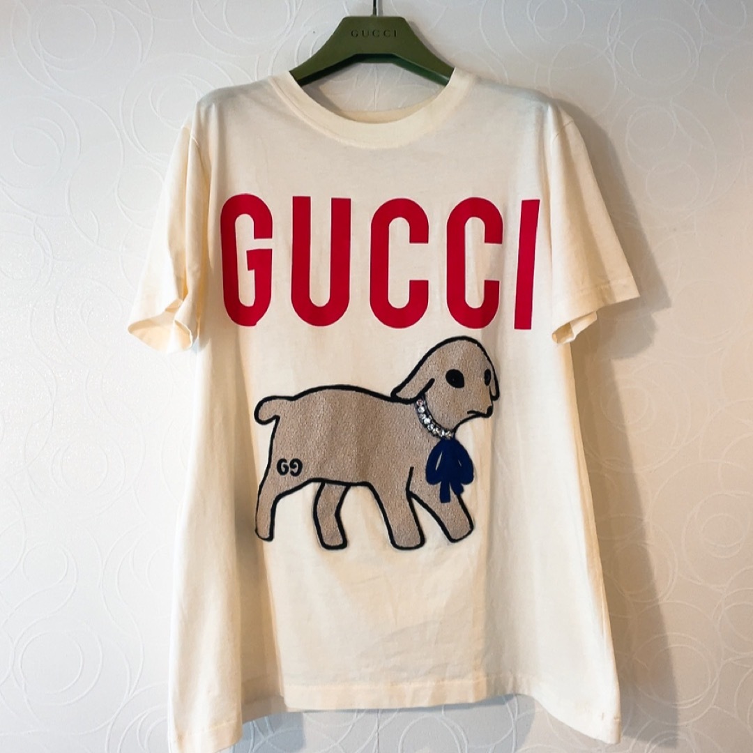 Gucci(グッチ)の【美品】GUCCI♡Tシャツ レディースのトップス(Tシャツ(半袖/袖なし))の商品写真