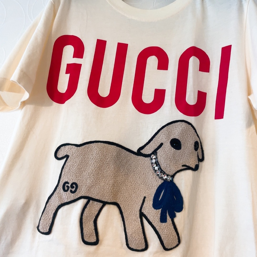 Gucci(グッチ)の【美品】GUCCI♡Tシャツ レディースのトップス(Tシャツ(半袖/袖なし))の商品写真