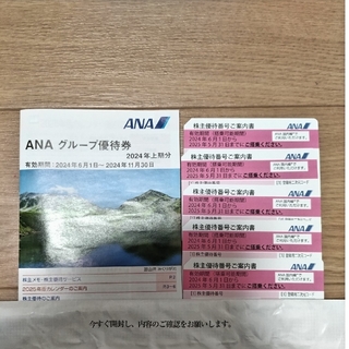 最新　ANA（全日空）株主優待券＆グループ優待券(その他)