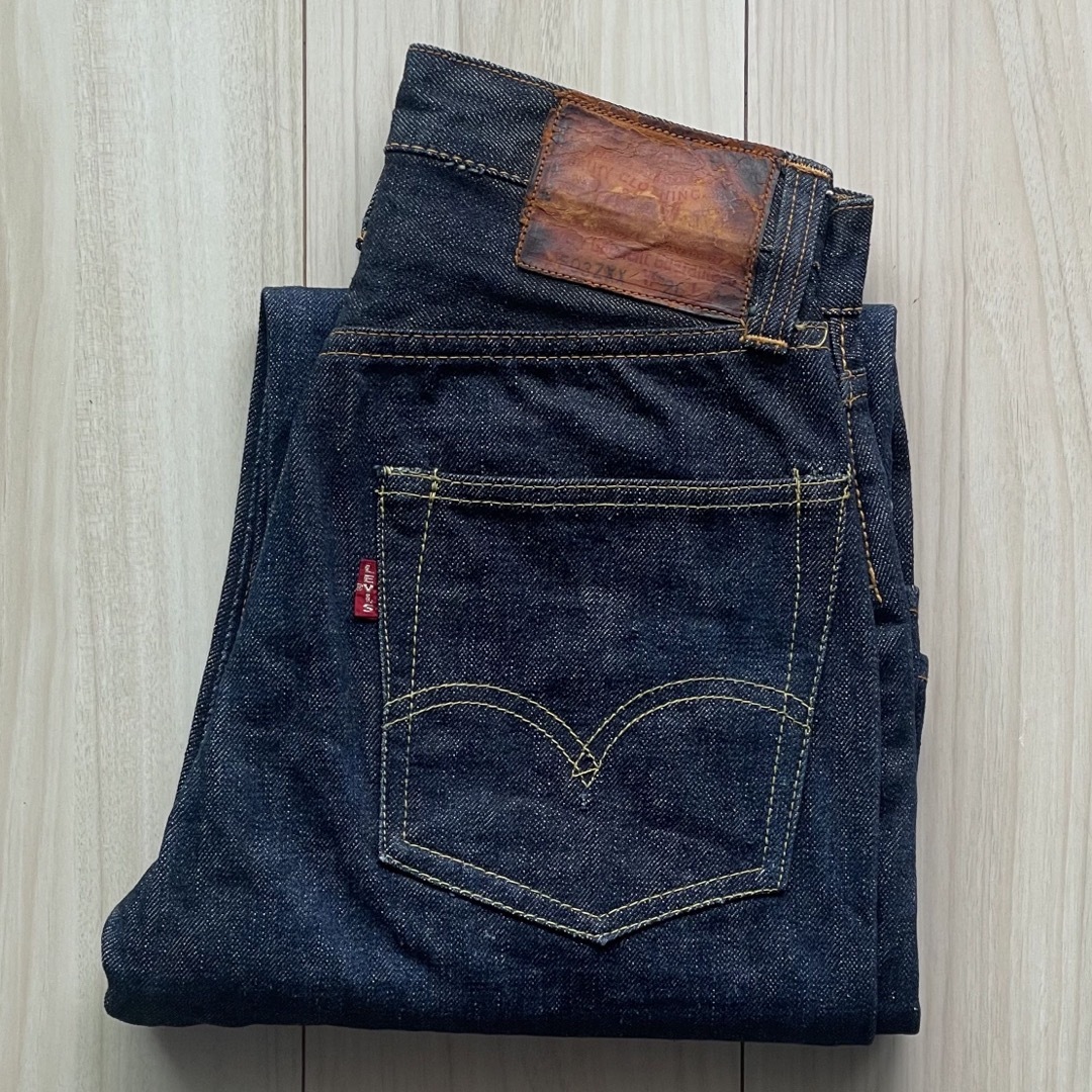 スペシャル!真っ紺バキバキ!50s Levi's 503ZXX 革パッチ キッズ スペシャル!真っ紺バキバキ!50s Levi's 503ZXX 革パッチ キッズ
