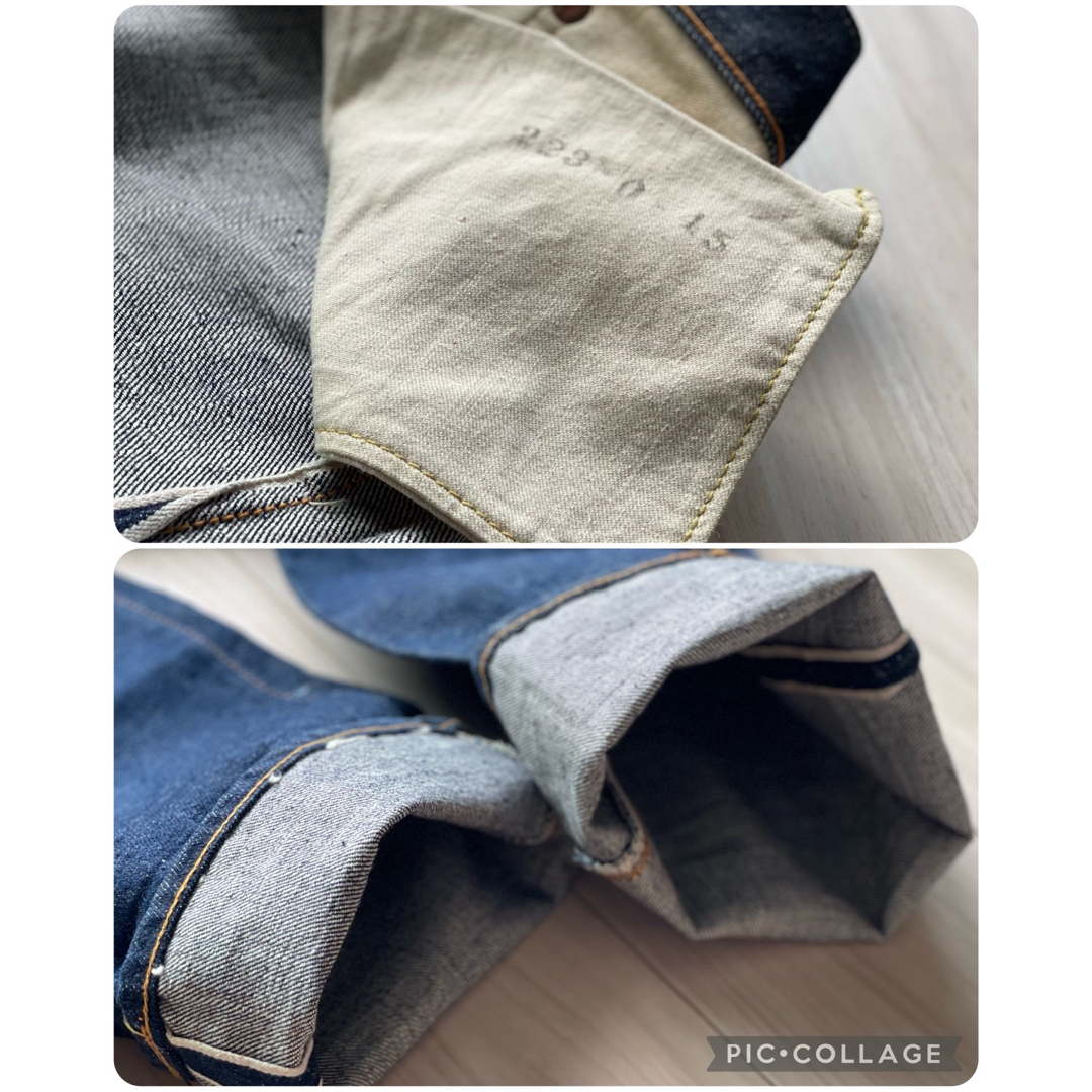 スペシャル!真っ紺バキバキ!50s Levi's 503ZXX 革パッチ キッズ スペシャル!真っ紺バキバキ!50s Levi's 503ZXX 革パッチ キッズ
