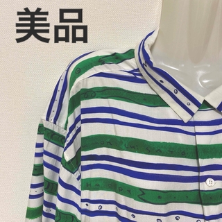 TSUMORI CHISATO - 美品　ツモリチサト　niko and…コラボ総柄シャツ　半袖