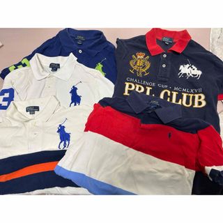 ポロラルフローレン(POLO RALPH LAUREN)のポロ　ラルフローレン  ポロシャツ　150 M 5枚セット(Tシャツ/カットソー)