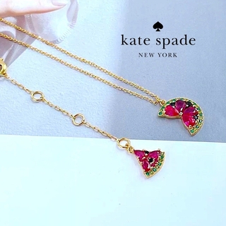 kate spade new york - 【新品♠️本物】ケイトスペード スイカ ネックレス