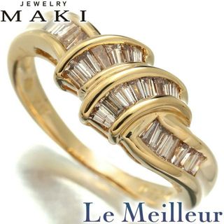 ジュエリーマキ(ジュエリーマキ)のジュエリーマキ リング 指輪 ダイヤモンド 0.5ct K18 11号 MAKI  中古 プレラブド 返品OK(リング(指輪))