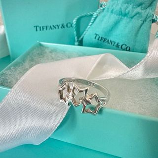 ティファニー(Tiffany & Co.)のTiffany＆Co.トリプルスターAg925リング13号(リング(指輪))