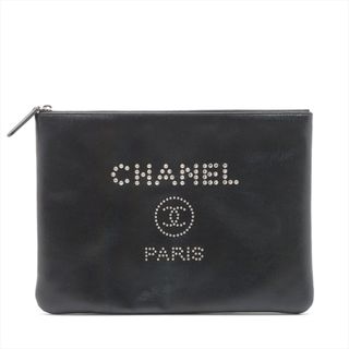 シャネル(CHANEL)のシャネル  キャビアスキン  ブラック レディース クラッチバッグ(クラッチバッグ)