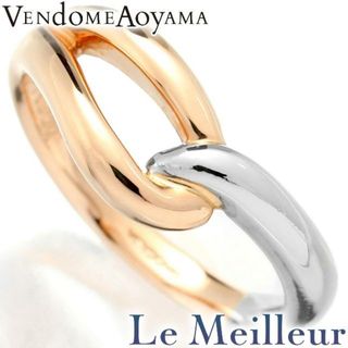 Vendome Aoyama - ヴァンドーム青山 VENDOME AOYAMA K18 Pt900 コンビリング  K18 5号 新品仕上げ