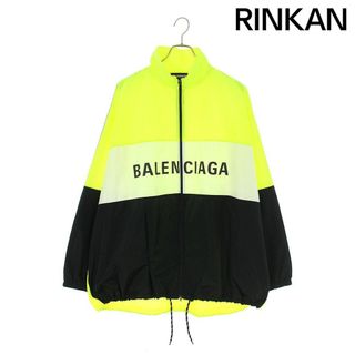 バレンシアガ(Balenciaga)のバレンシアガ  508903 TXD12 ロゴプリントポプリンシャツブルゾン メンズ 38(ブルゾン)