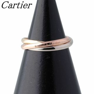 カルティエ(Cartier)のカルティエ トリニティ リング #50 XS 750 スリーカラー 新品仕上げ済 Cartier【17209】(リング(指輪))