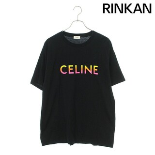 セリーヌ(celine)のセリーヌバイエディスリマン  22SS  2X10B671Q グラデーションロゴプリントルーズTシャツ メンズ M(Tシャツ/カットソー(半袖/袖なし))