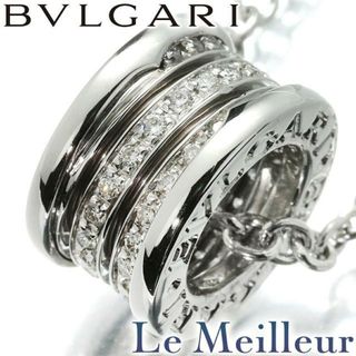 ブルガリ BVLGARI ビー・ゼロワン B-ZERO1  ネックレス ダイヤモンド K18WG 750 新品仕上げ