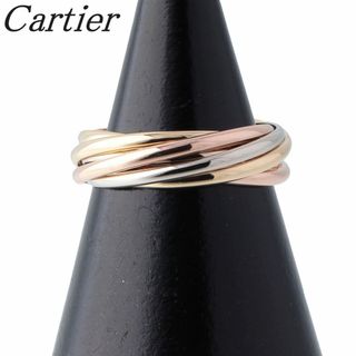 カルティエ トリニティ リング 7連 #54 750 スリーカラー 新品仕上げ済 Cartier【17304】