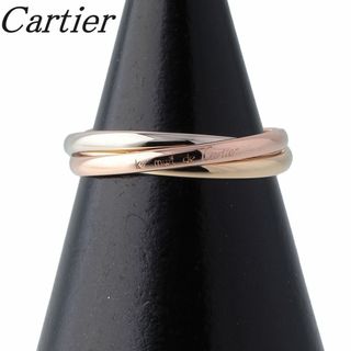 カルティエ(Cartier)のカルティエ トリニティ リング #53 XS 750 スリーカラー 新品仕上げ済 Cartier【17198】(リング(指輪))