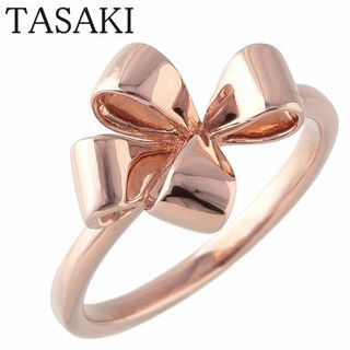 タサキ(TASAKI)のタサキ ウララ リング サクラゴールド リボン 10.5号 SG750 PG 新品仕上げ済 TASAKI 田崎【17029】(リング(指輪))