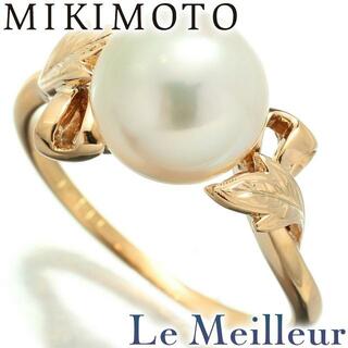 ミキモト(MIKIMOTO)のミキモト パールリング 指輪 アコヤ真珠 9mm K14 12号 MIKIMOTO  中古 プレラブド 返品OK(リング(指輪))