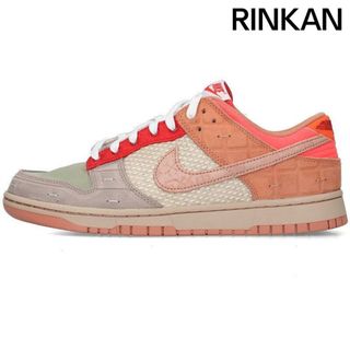 ナイキ(NIKE)のナイキ ×クロット CLOT  DUNK LOW SP WHAT THE CLOT FN0316-999 ダンクローワットザクロットスニーカー メンズ 28cm(スニーカー)