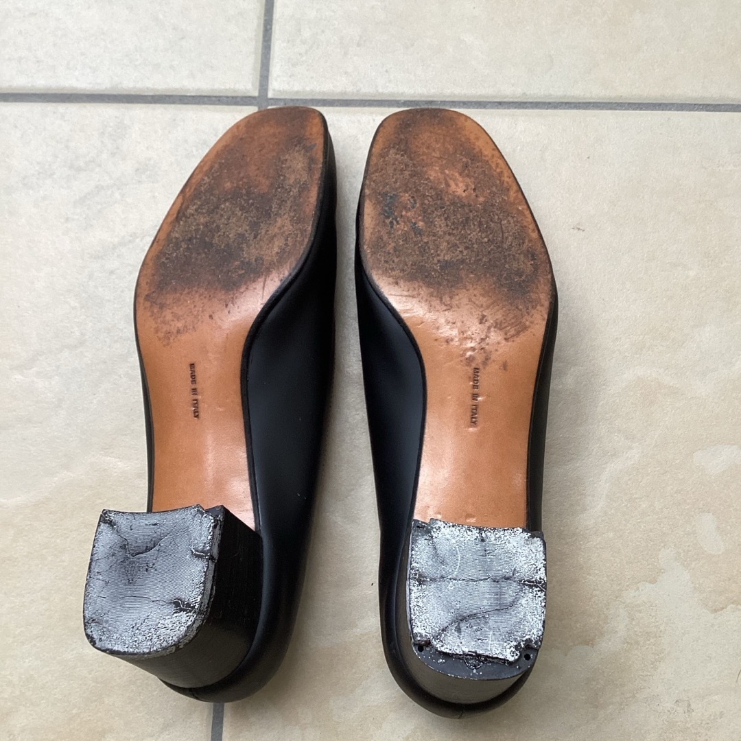 Salvatore Ferragamo - フェラガモ パンプス ブラック 23.5cm made in Salvatore Ferragamo - フェラガモ パンプス ブラック 23.5cm made in