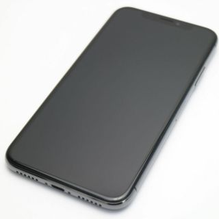 アイフォーン(iPhone)の超美品 SIMフリー iPhoneX 64GB スペースグレイ M555(スマートフォン本体)