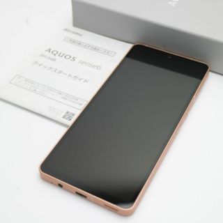 シャープ(SHARP)の新品同様 SH-54B AQUOS sense6 ライトカッパー M555(スマートフォン本体)