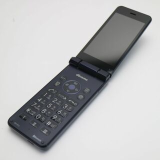 シャープ(SHARP)の超美品 SH-01J AQUOS ケータイ ブルーブラック M555(携帯電話本体)