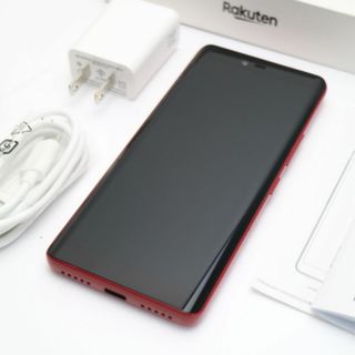 アンドロイド(ANDROID)の超美品 Rakuten Hand クリムゾンレッド M555(スマートフォン本体)