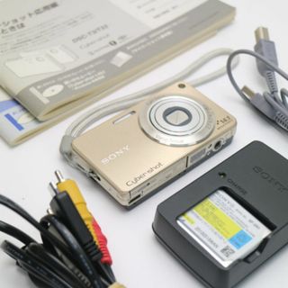 ソニー(SONY)の超美品 Cyber-shot DSC-W350 ゴールド M555(コンパクトデジタルカメラ)