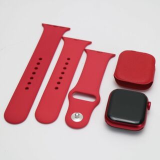 アップルウォッチ(Apple Watch)の超美品 Apple Watch Series 9 GPS 41mm プロダクトレッド M555(その他)