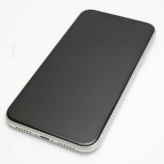 アイフォーン(iPhone)の新品同様 SIMフリー iPhone 11 128GB ホワイト M555(スマートフォン本体)