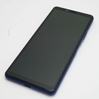 ソニー(SONY)の超美品 A001SO Y!mobile Xperia 10 II ブルー SIMロック解除済み M555(スマートフォン本体)